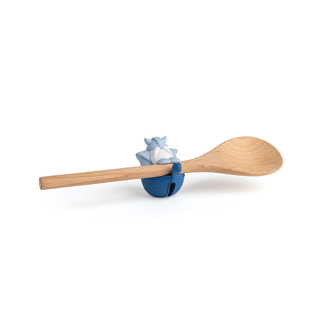 New!!! Bjorn Viking Spoon Holder by OTOTO - Spoon Rest for Stove Top,  Kitchen Utensil Holder, Silicone Spoon Rest - Small Kitchen Gadgets, Fun  Kitchen