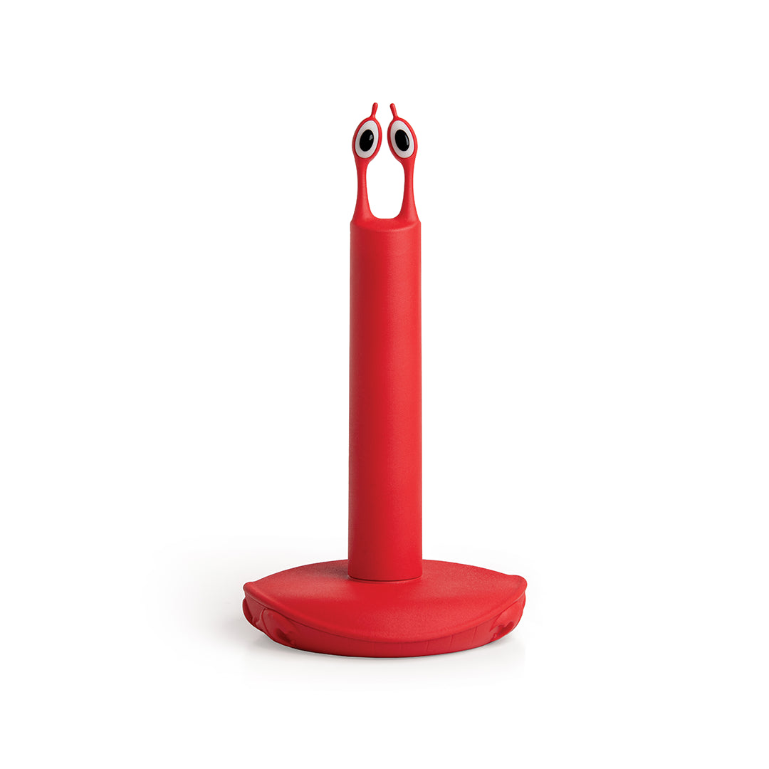 Red paper towel holder hotsell