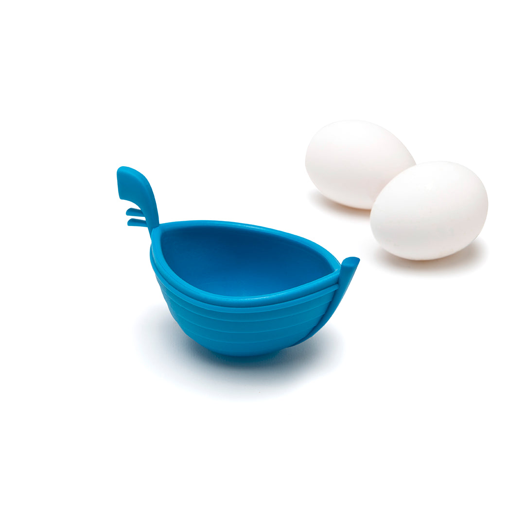 New!!! Eggondola Egg Poacher by OTOTO - Poached Egg Silicone Egg Cooker - Gondola Egg Silicone Poacher for Cooking Eggs - Kitchen Egg Cooker, Perfect