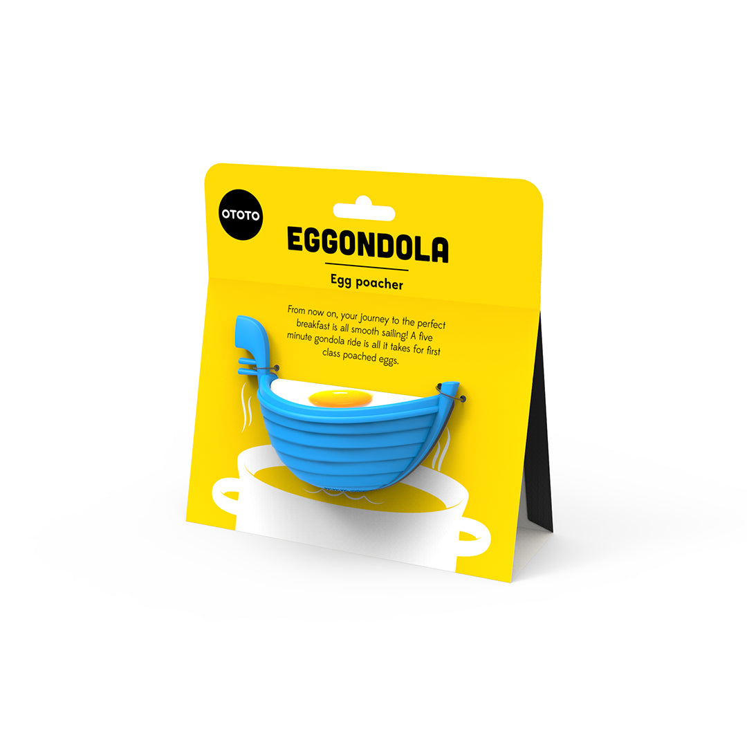 EGGONDOLA: A Boat Shaped Egg Cooker For Perfect Poached Eggs