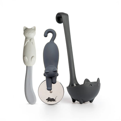 Muscateers - Pizza Cutter, Soup Ladle & Jar Spatula Bundle Muscateers - Pizza Cutter, Soup Ladle & Jar Spatula Bundle