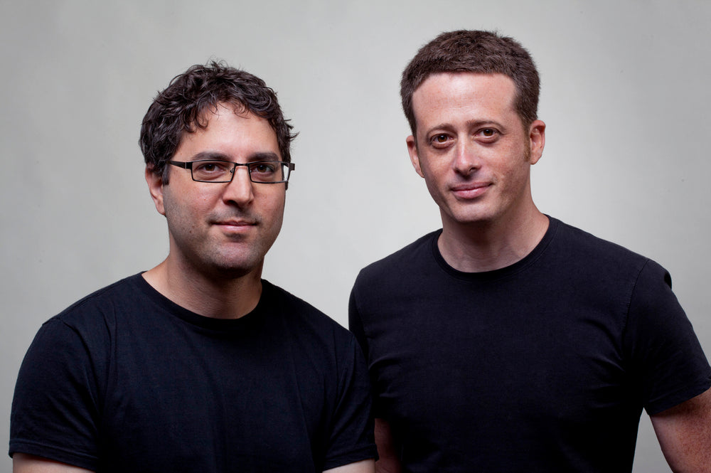 OTOTO founders Ori Saidi and Daniel Gassner, side by side in black T-shirts