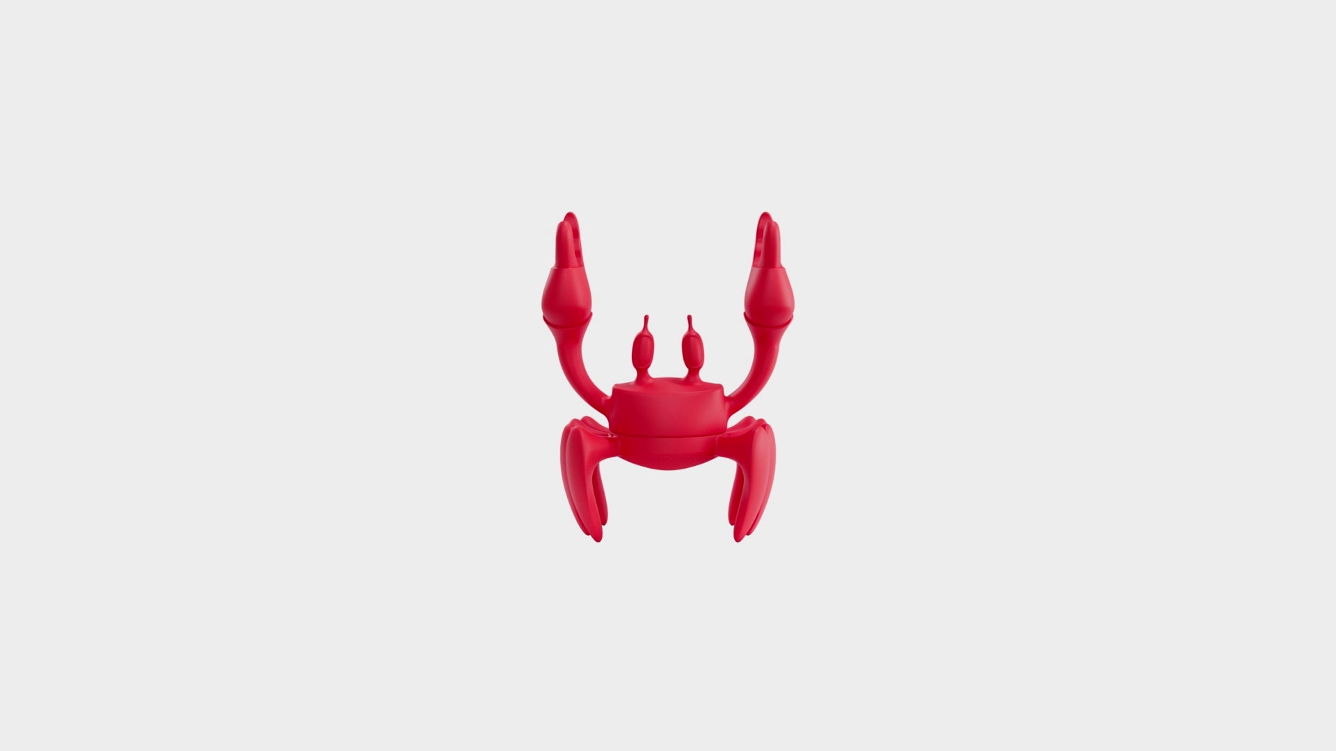 Ototo Red The Crab Spoon Holder & Steam Releaser - Thumbnail 3