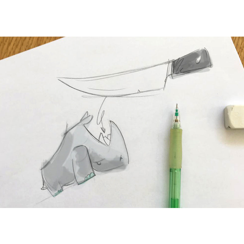Blade — studio drawing