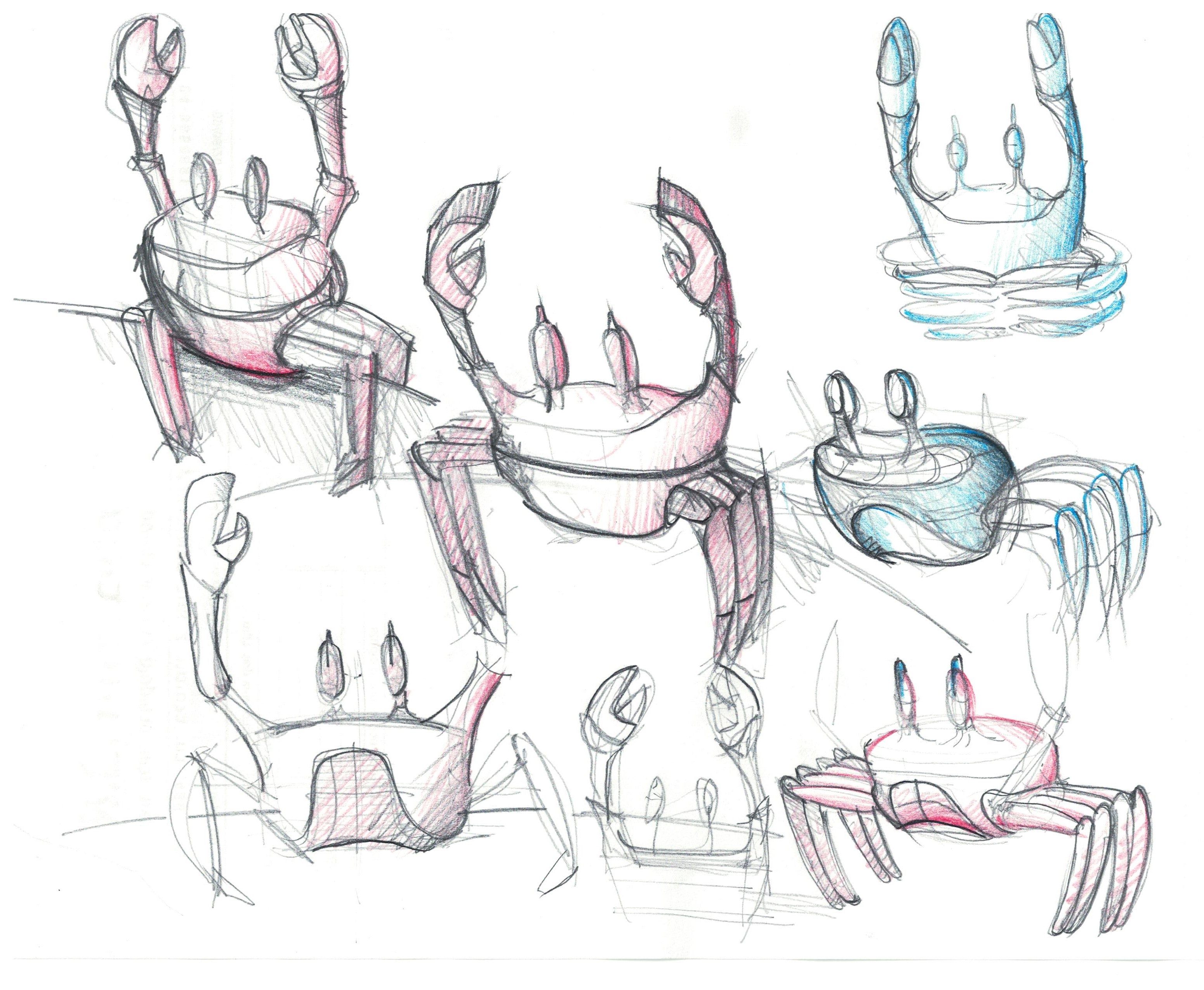 Red — studio drawing